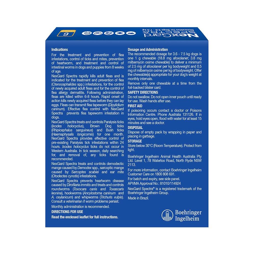 Nexgard sales product label