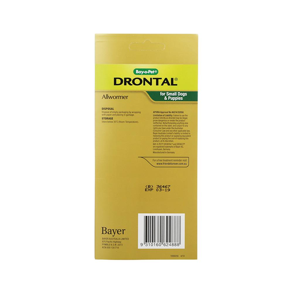 Drontal best sale small dog