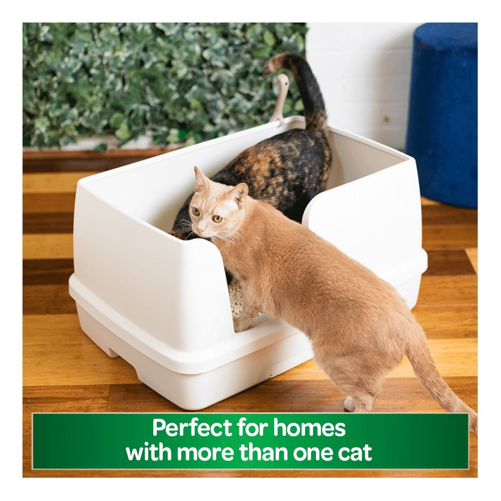 Extra long cat litter clearance box