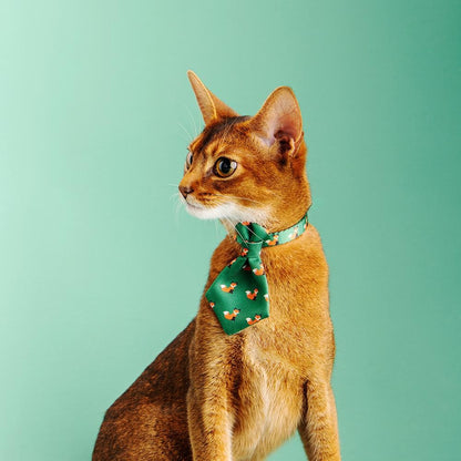 PIDAN Green Folks Necktie Cat Apparel