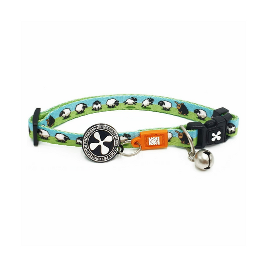 MAX & MOLLY Black Sheep Smart ID Cat Collar