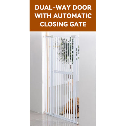 Cat Adjustable Metal Gate & Accessories 150cm