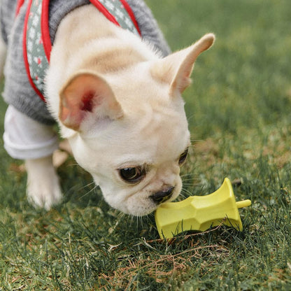 PIDAN Yellow Apple Core Dog Toy