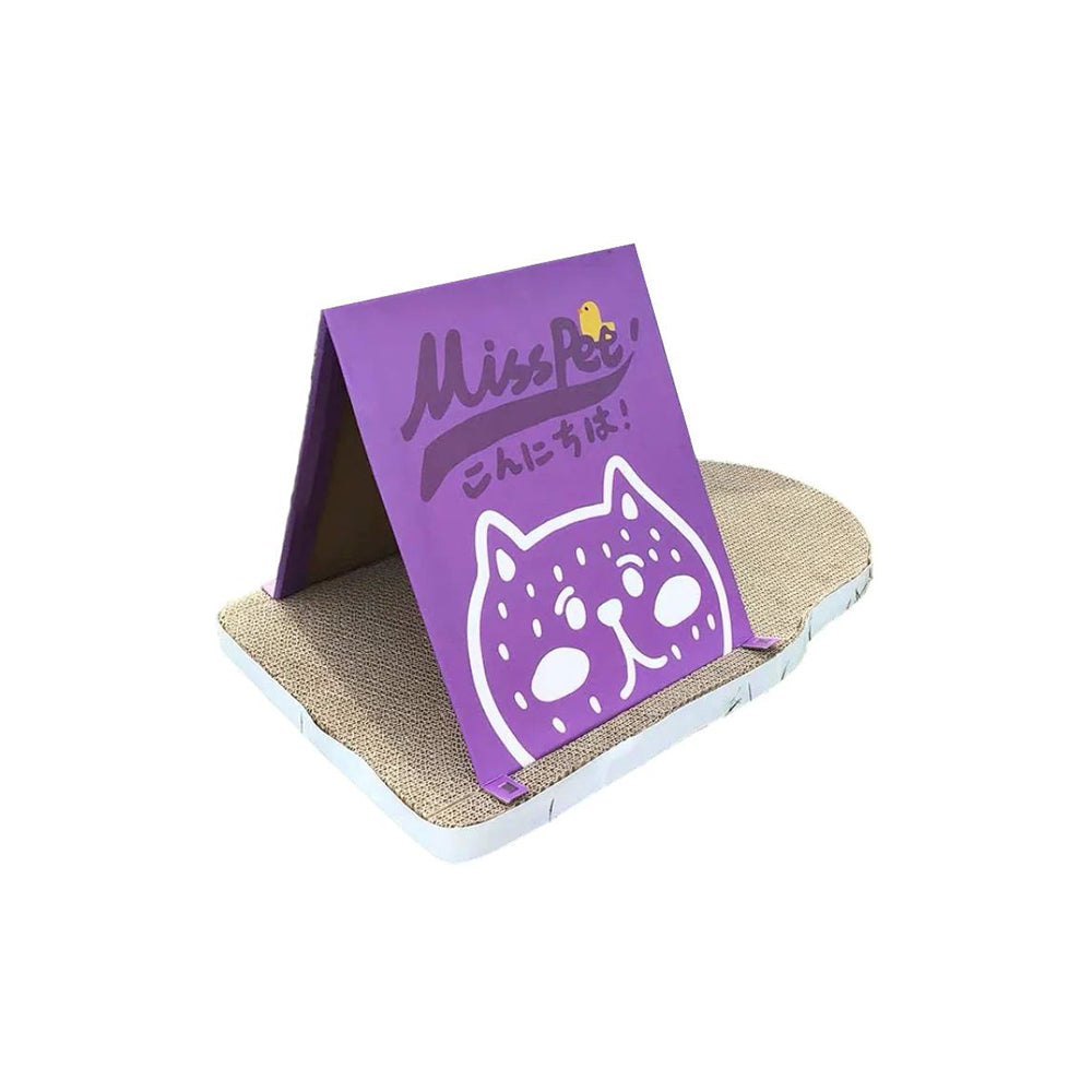 MISSPET Violet Camping Tent Cat Scratcher