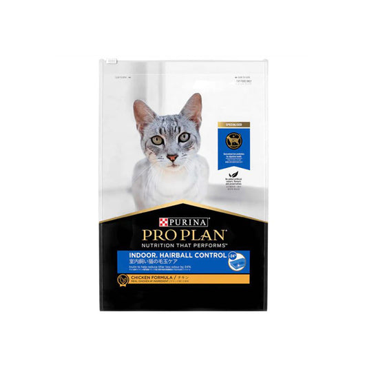 PRO PLAN Indoor Hairball Control Chicken Formula Adult Dry Cat Food 7kg