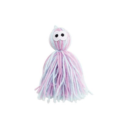 KARA PET Pink Teru Teru Bozu Octopus Cat Toy