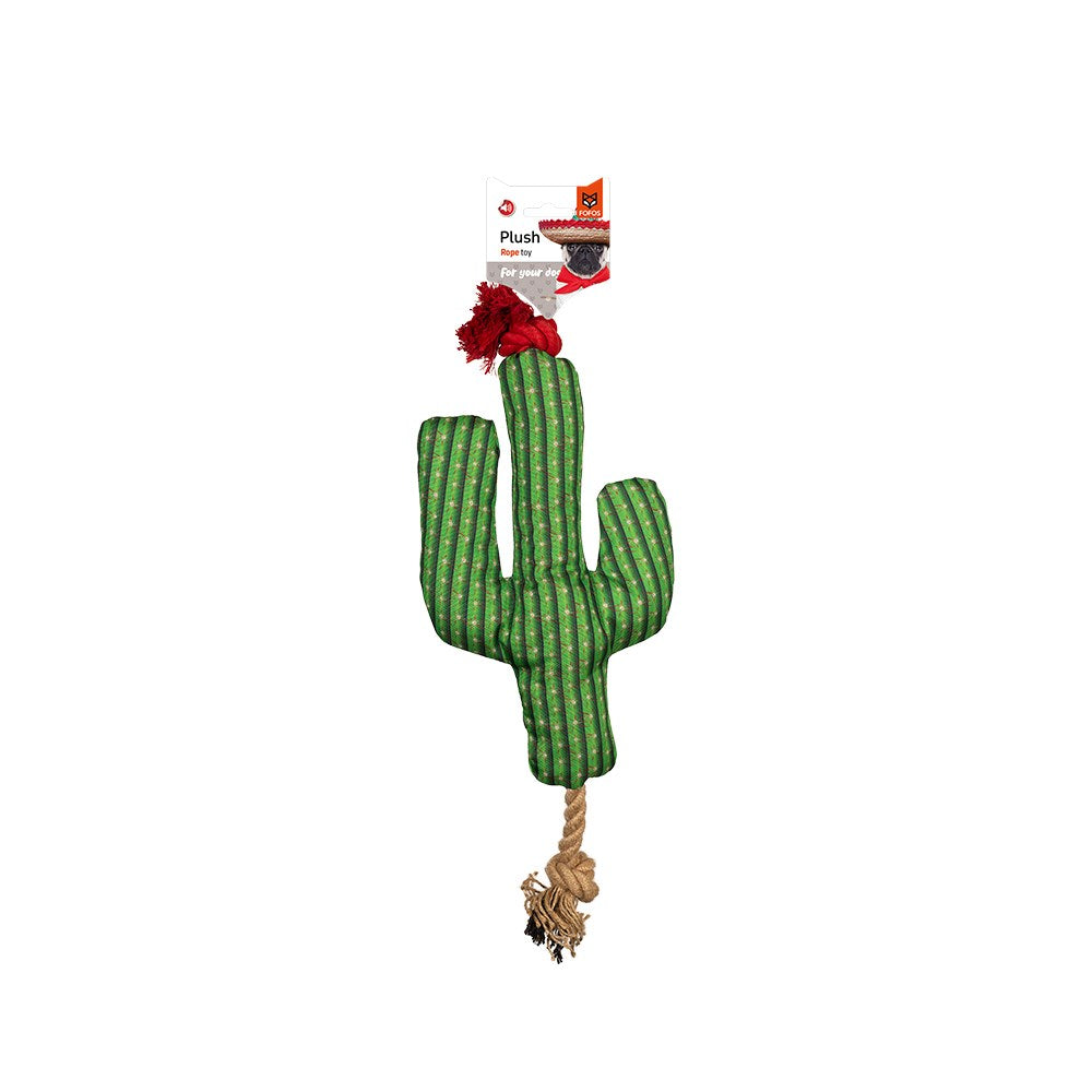FOFOS Large Cactus Dog Squeaker Toys