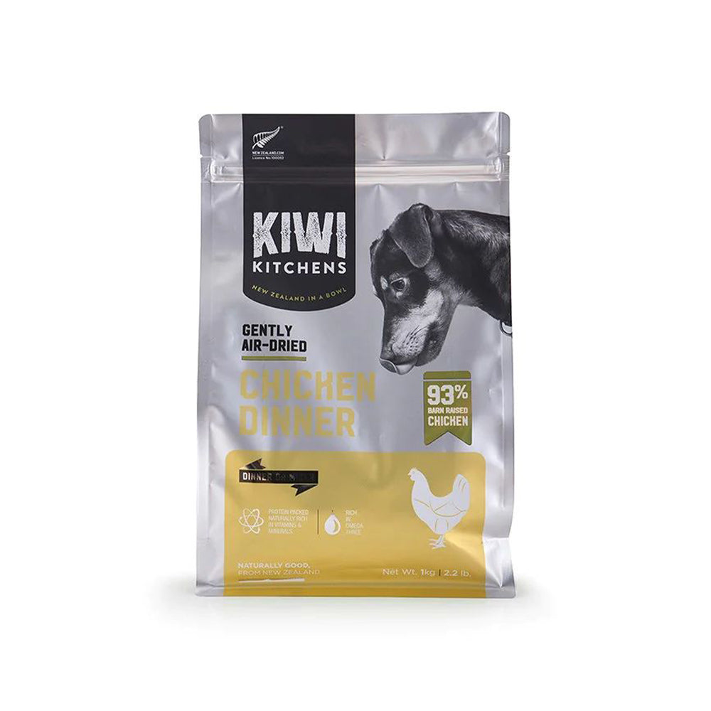 KIWI KITCHENS Chicken Dinner Air Dried Dog Food 1kg