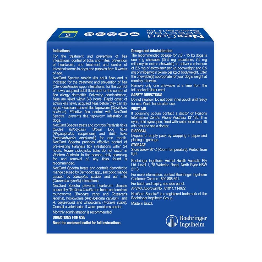 Nexgard worming outlet tablets