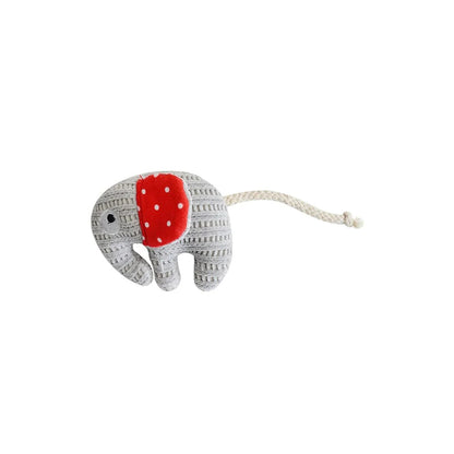 SHERGER Grey Elephant Cat Catnip Chew Toy