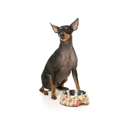 FUZZYARD Inked Up Easy Feeder Dog Bowl (medium)