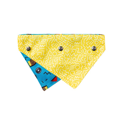 FUZZYARD Kings Of Gold School Bandana for Medium and Large Dogs