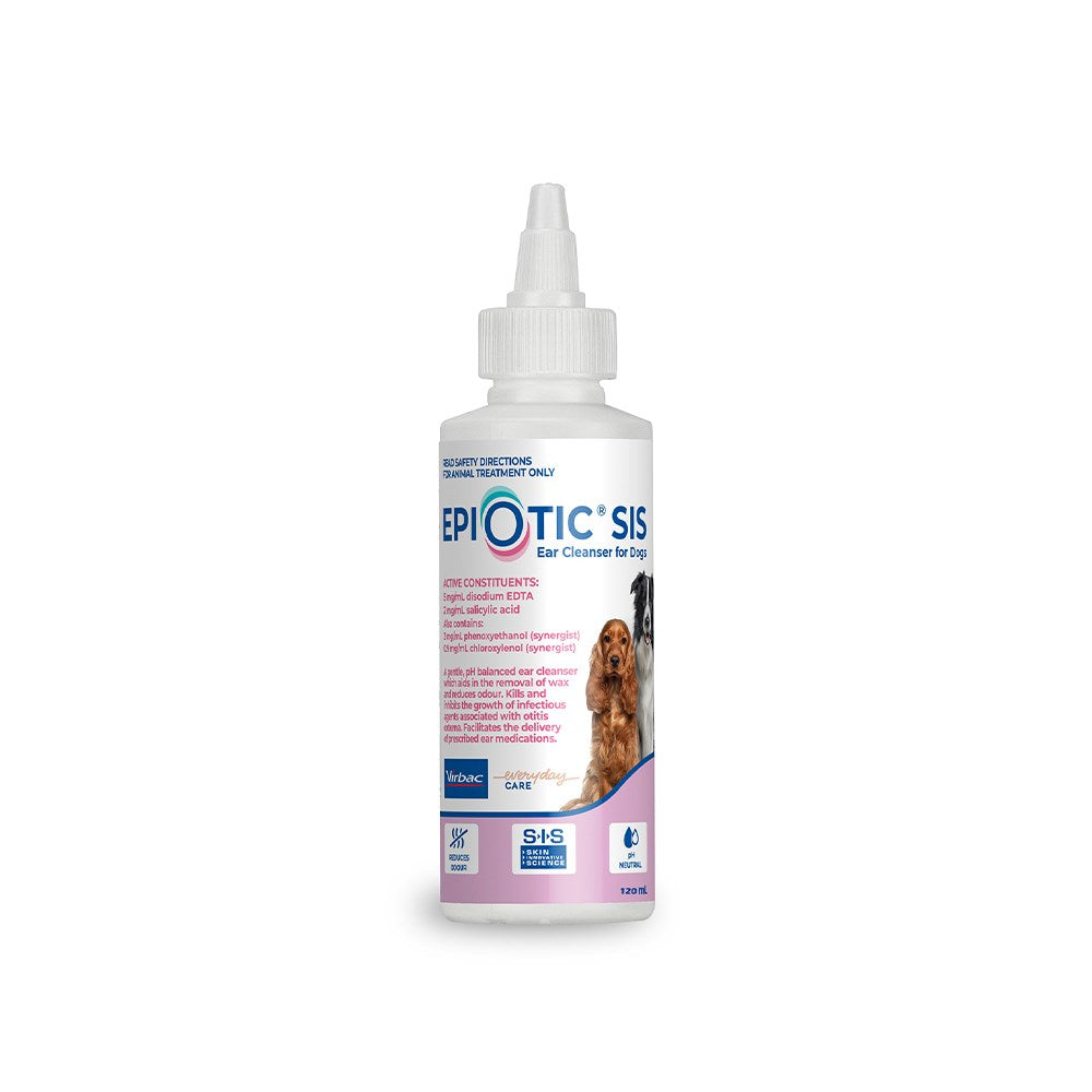 VIRBAC Epiotic SIS Dog Ear Cleanser 120ml