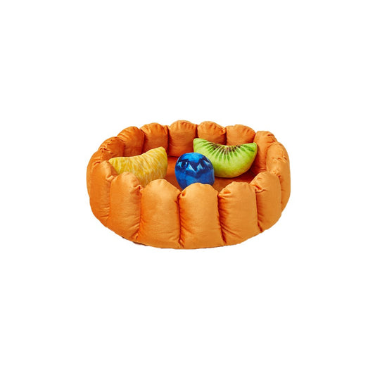 FOFOS Fruit Pie Snug Pet Bed