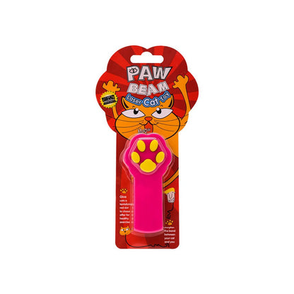 PAW BEAM Pink Paw Laser Pointer Cat Toy