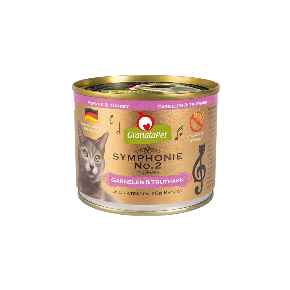 GRANATAPET Symphonie No. 2 Prawns & Turkey Cat Wet Food