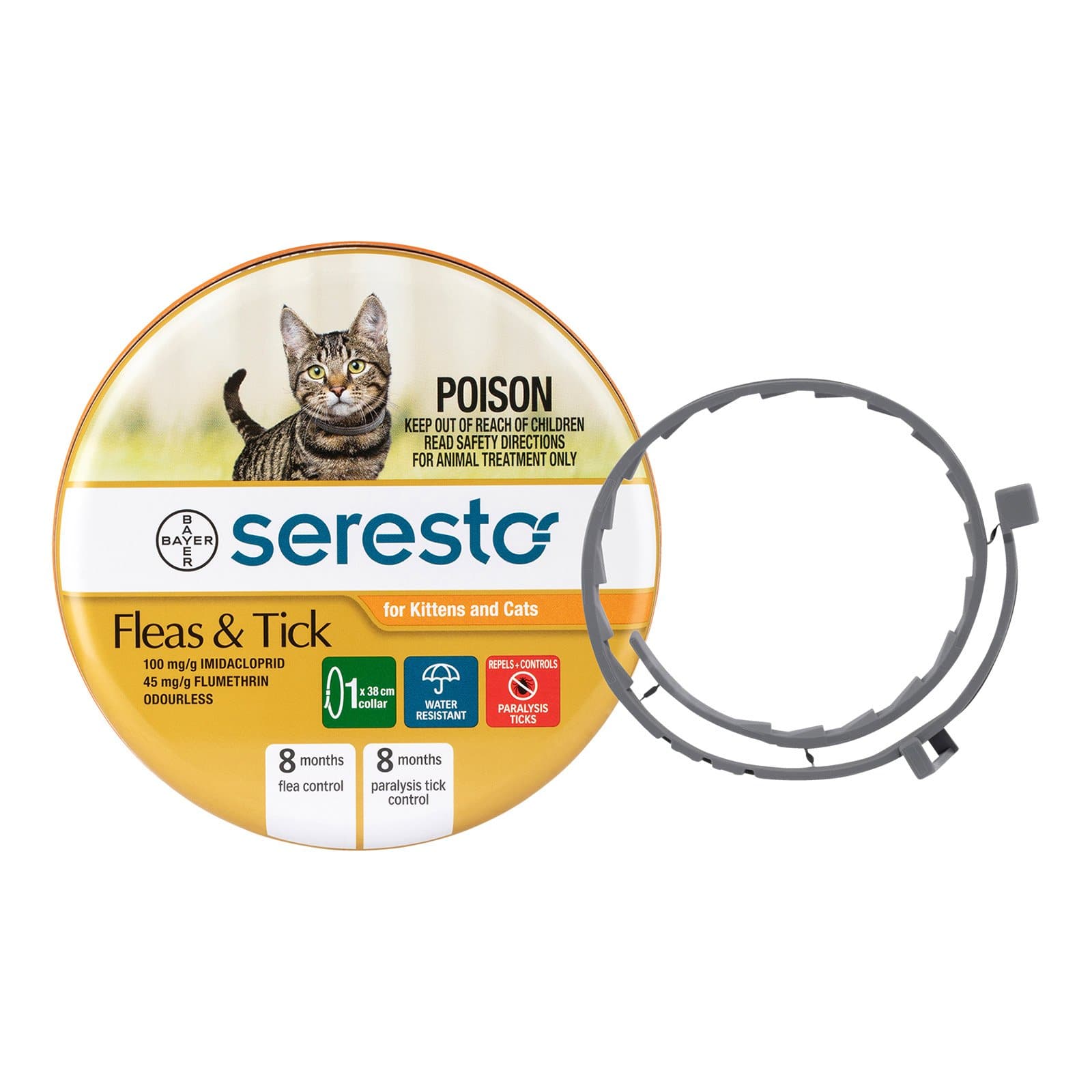 ADVANTAGE SERESTO Fleas and Tick Collar for Cats Kittens