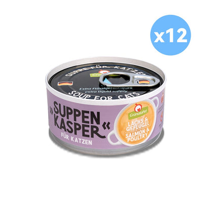 GRANATAPET Suppenkasper Salmon & Poultry Cat Wet Food