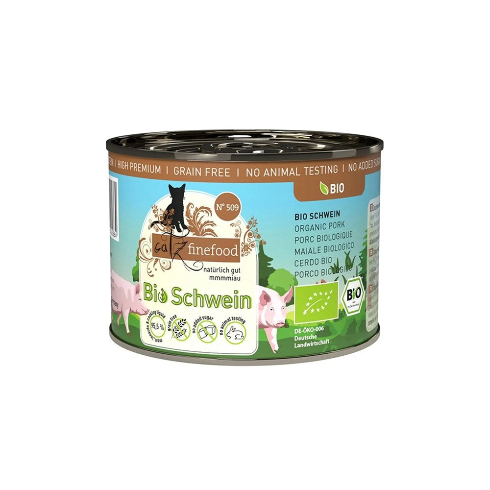 CATZ FINEFOOD Bio No.509 Organic Pork Cat Food