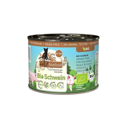 CATZ FINEFOOD Bio No.509 Organic Pork Cat Food