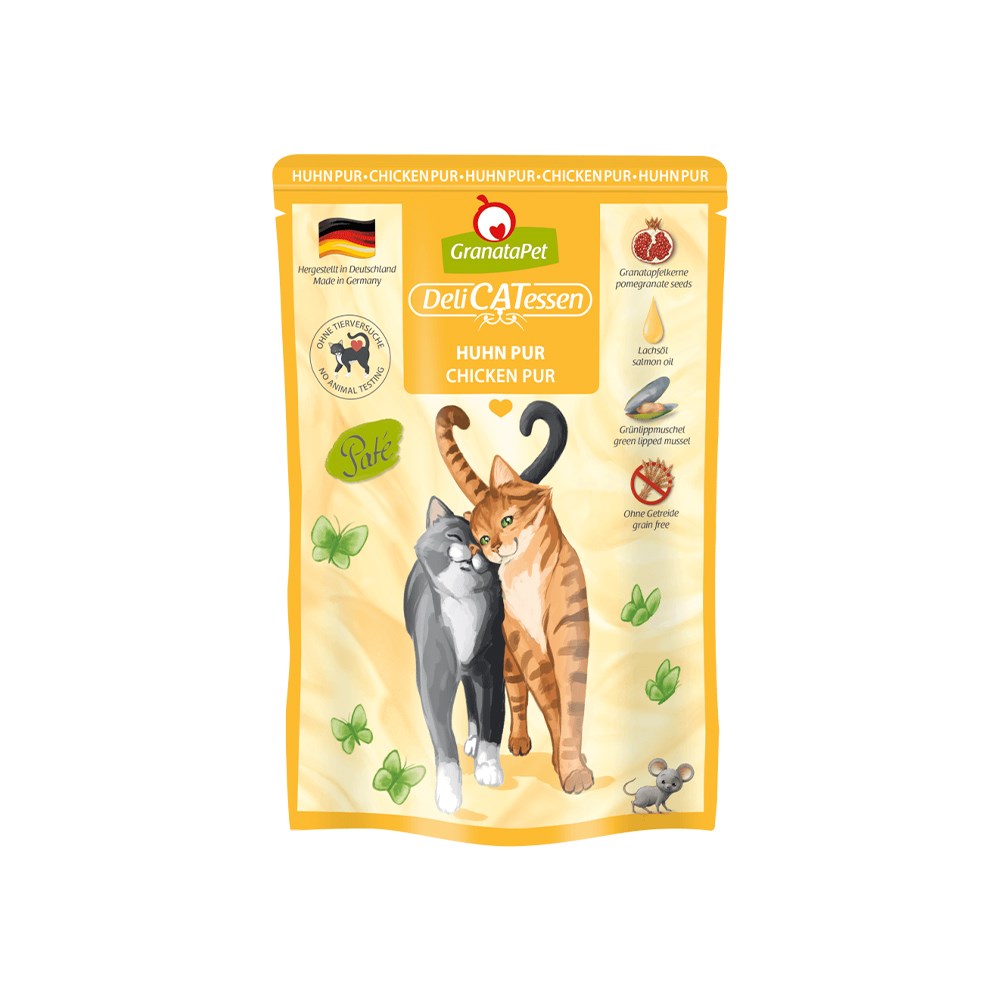 GRANATAPET Delicatessen Chicken Pur Cat Wet Food