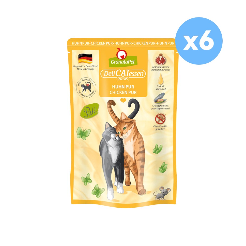 GRANATAPET Delicatessen Chicken Pur Cat Wet Food