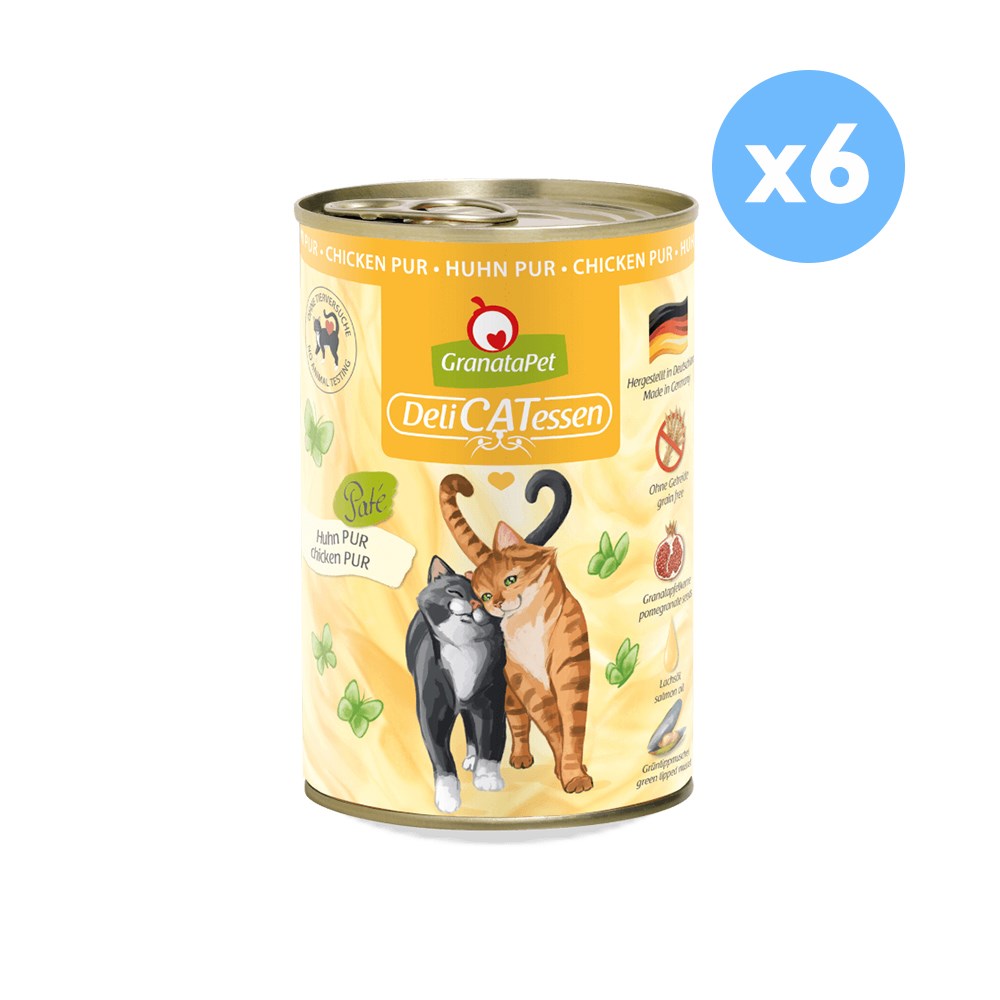 GRANATAPET Delicatessen Chicken Pur Cat Wet Food