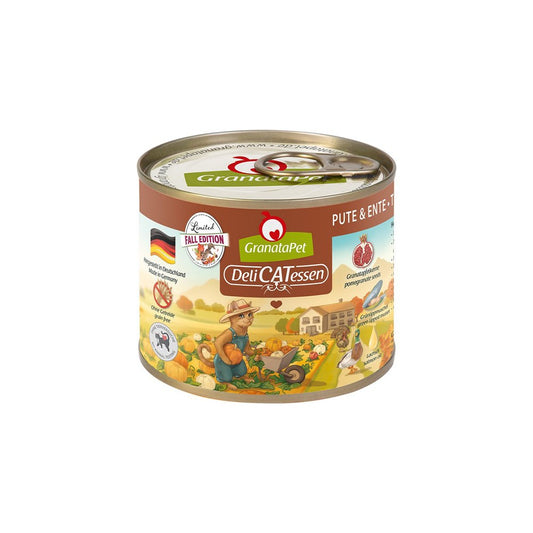 GRANATAPET Delicatessen Fall 2023 Turkey & Duck Cat Wet Food