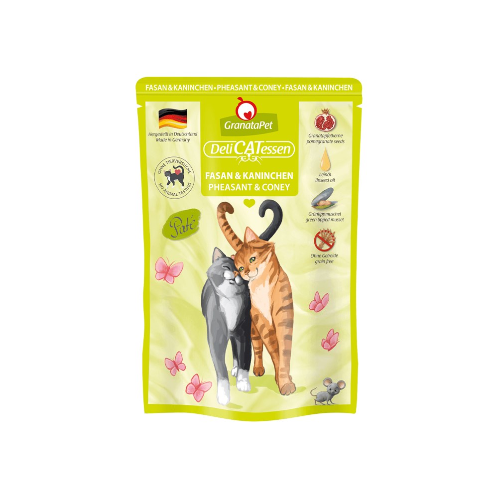 GRANATAPET Delicatessen Pheasant & Coney Cat Wet Food