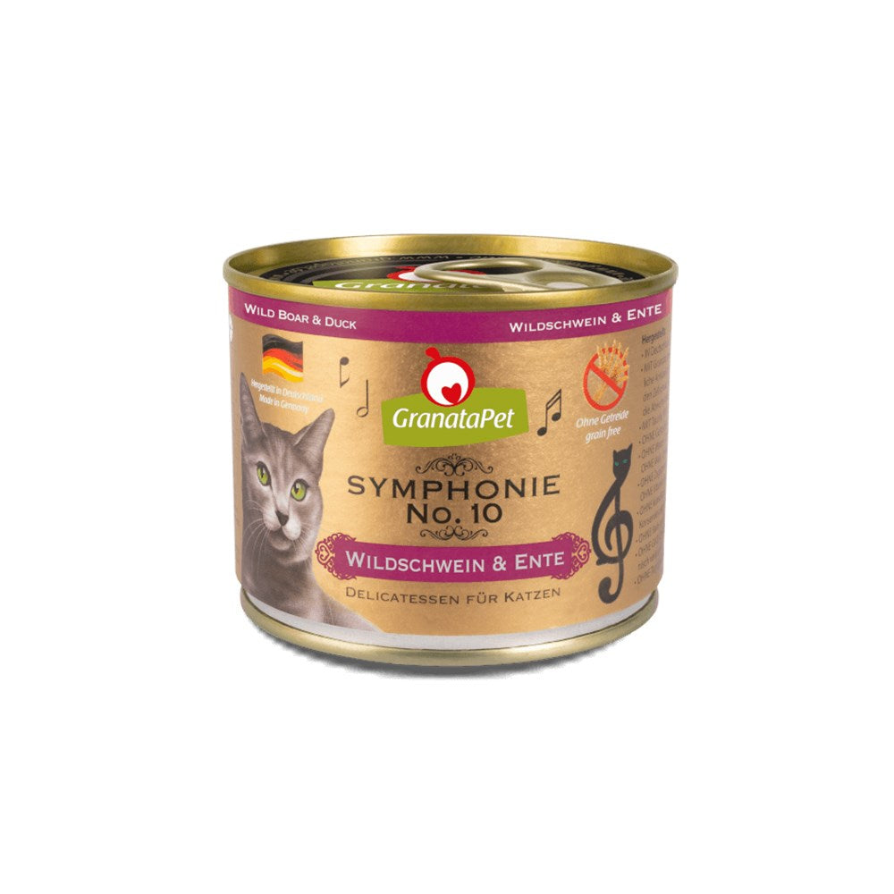 GRANATAPET Symphonie No. 10 Wild boar & Duck Cat Wet Food