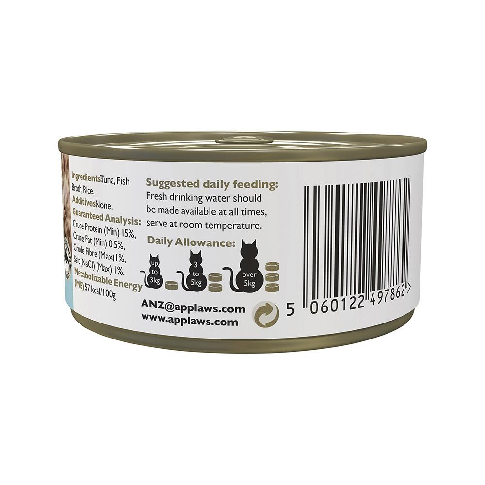 Applaws Tuna Fillet Adult Canned 70g Wet Cat Food Petso Au