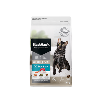 BLACK HAWK Original Ocean Fish Adult Cat Food