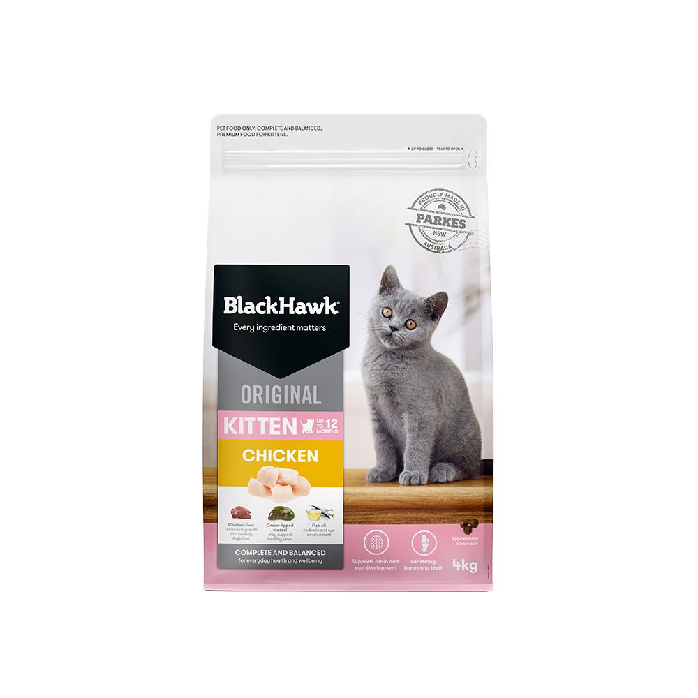 BLACK HAWK Original Chicken Kitten Cat Food