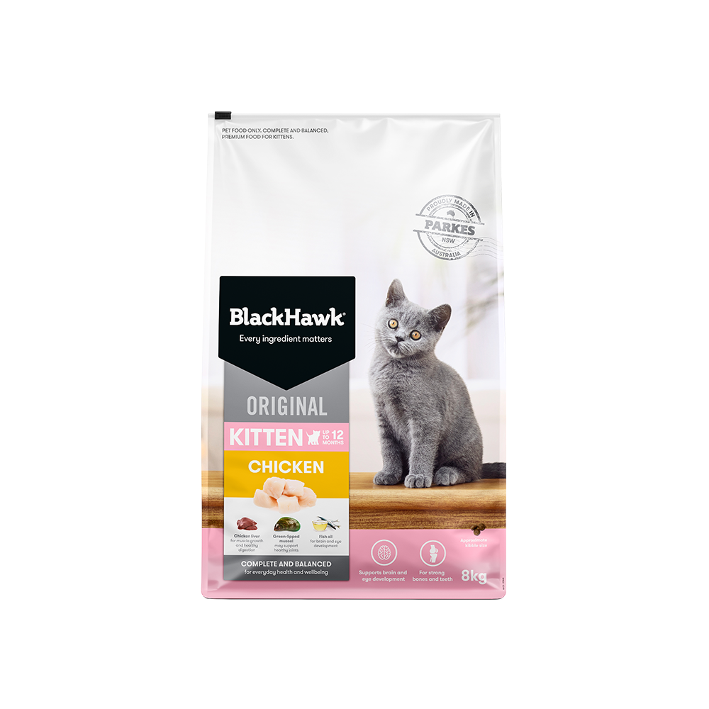 BLACK HAWK Original Chicken Kitten Cat Food