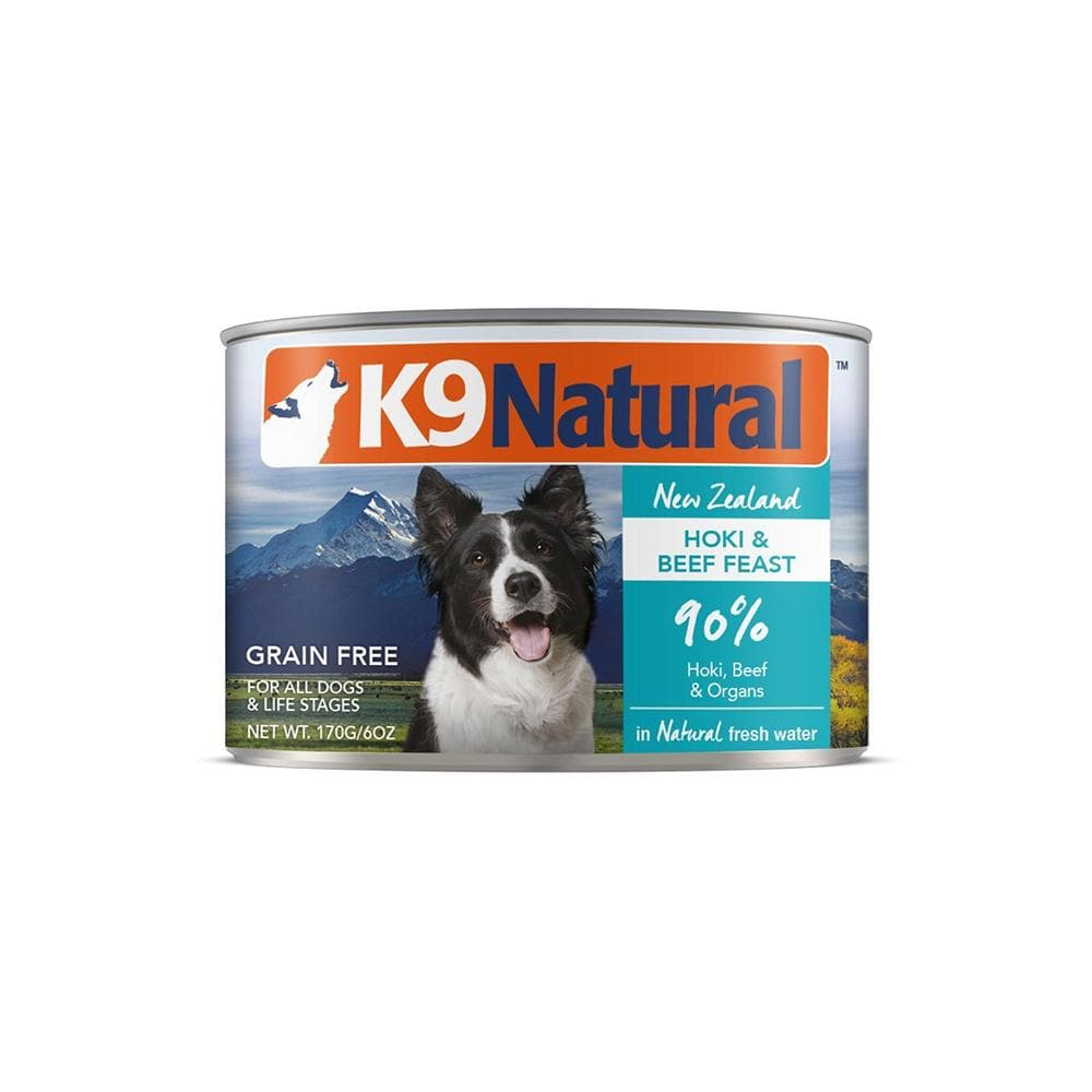 K9 NATURAL Beef Hoki Feast Canned Dog Food