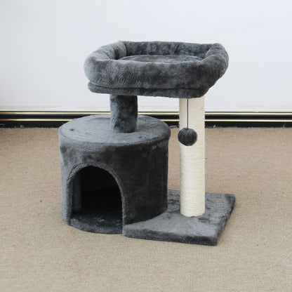 CATIO Mini Chipboard Flannel Cat Scratching Tower