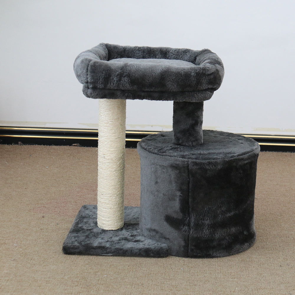 CATIO Mini Chipboard Flannel Cat Scratching Tower