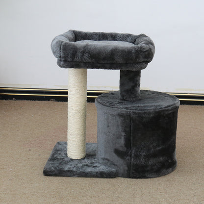 CATIO Mini Chipboard Flannel Cat Scratching Tower