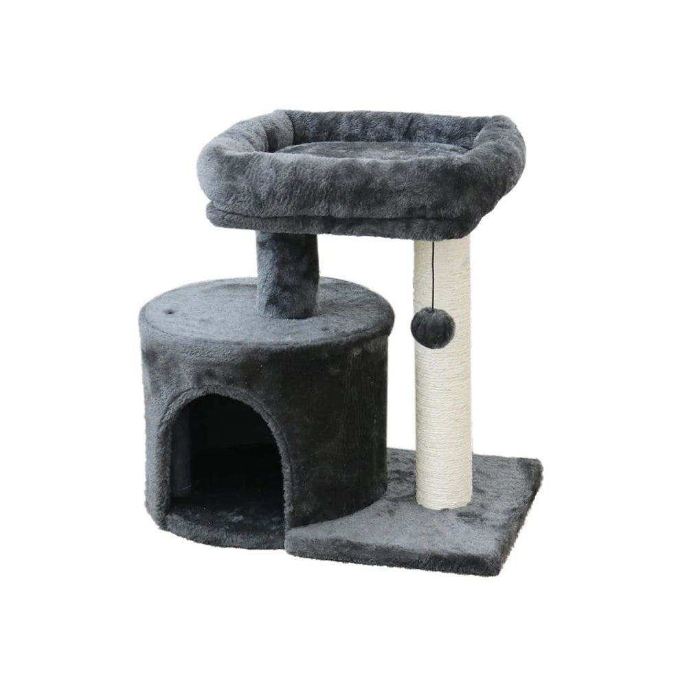 CATIO Mini Chipboard Flannel Cat Scratching Tower