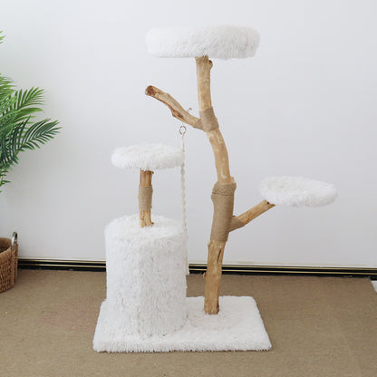 CATIO Snow Four-level Resort Cat Tree