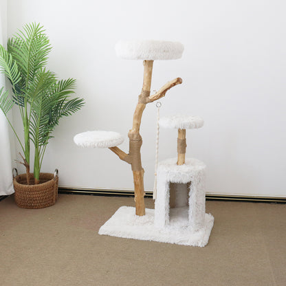 CATIO Snow Four-level Resort Cat Tree