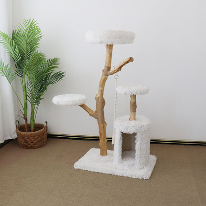 CATIO Snow Four-level Resort Cat Tree