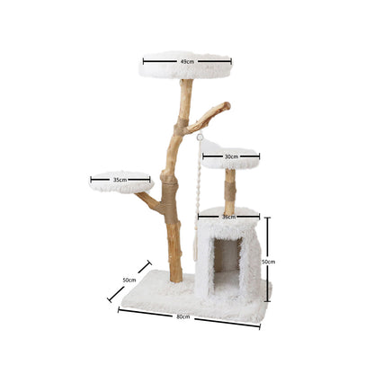 CATIO Snow Four-level Resort Cat Tree