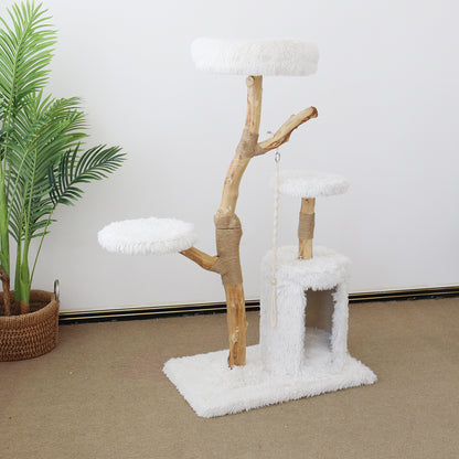 CATIO Snow Four-level Resort Cat Tree