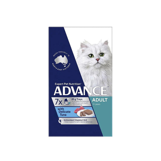 ADVANCE Delicate Tuna Cat Food for Adult Cats 7x85g