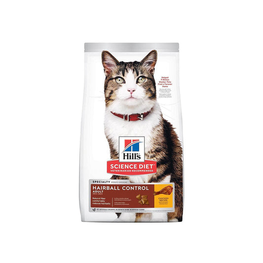 HILLS Science Diet Hairball Control Chicken Adult Dry Cat Food 4kg