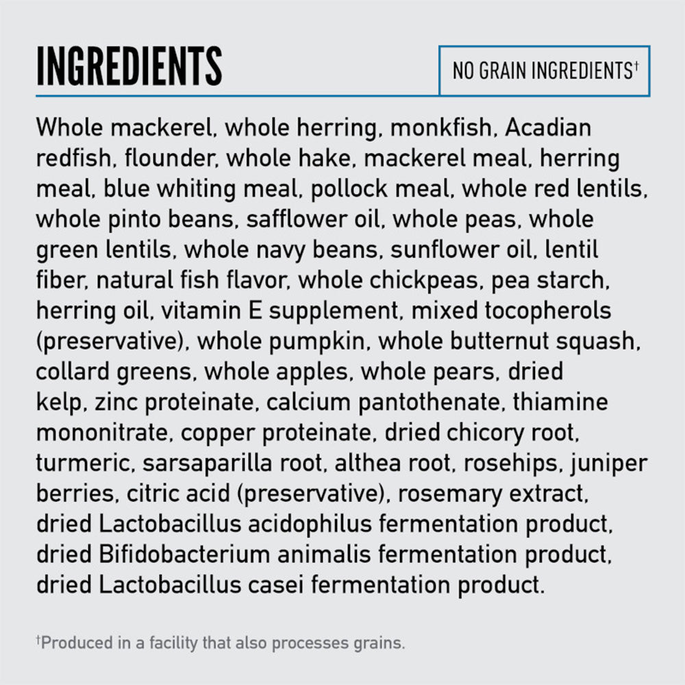 Orijen dog food ingredients 2025