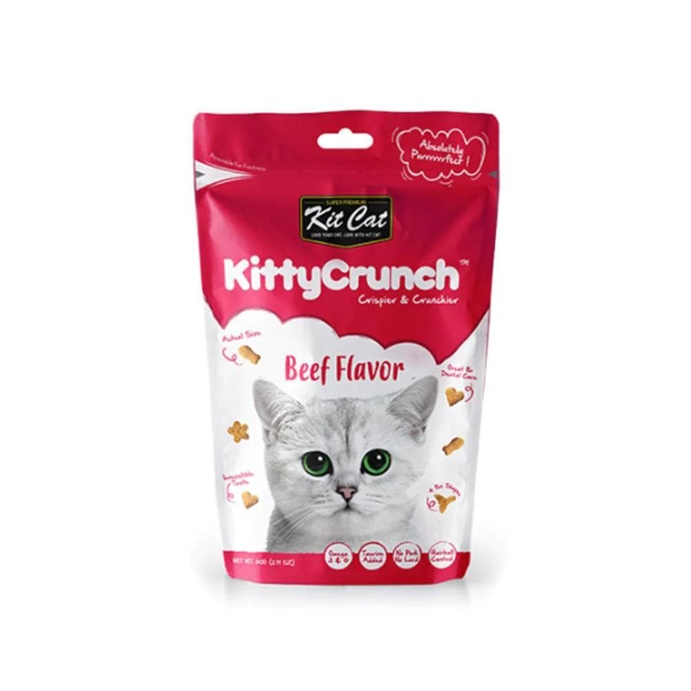 KIT CAT Kitty Crunch Beef Cat Treat 60g