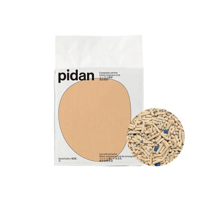 PIDAN Composite Original Tofu + Bentonite Clumping Cat Litter