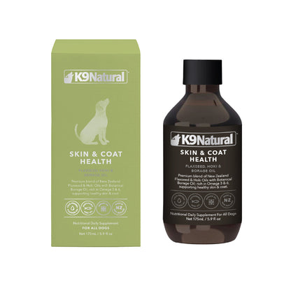 K9 NATURAL Skin & Coat Oil Dog Supplement 175ml